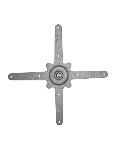 Pied de table en fonte Bolero gris - stabilité et élégance