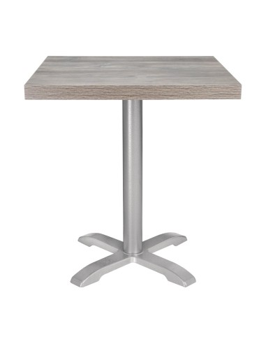 Pied de table en fonte Bolero gris - stabilité et élégance