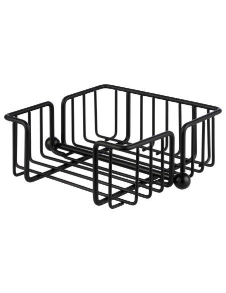 Porte-serviettes APS Urban noir 190x190x75 mm