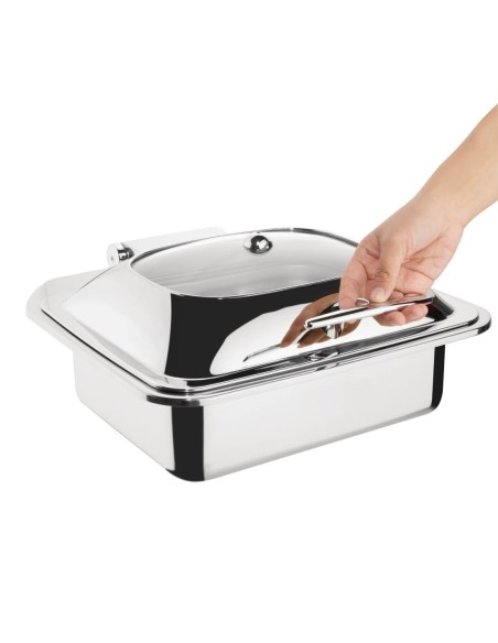 Chafing dish induction Olympia GN 1/2 - inox