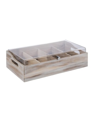 Range-couverts APS 510 x 280 mm - Bois marron