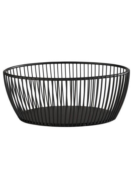 Panier APS Svart 200 x 150 mm - métal noir