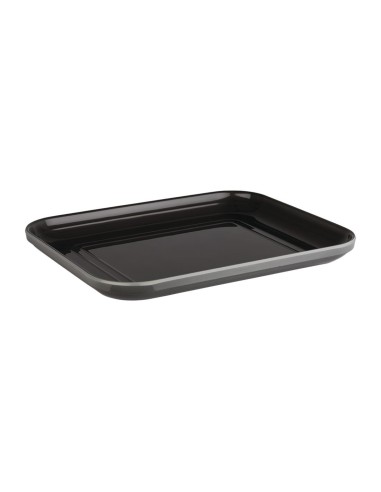 Plateau gris GN 1/2 Emma APS 325x265 mm - Mélamine