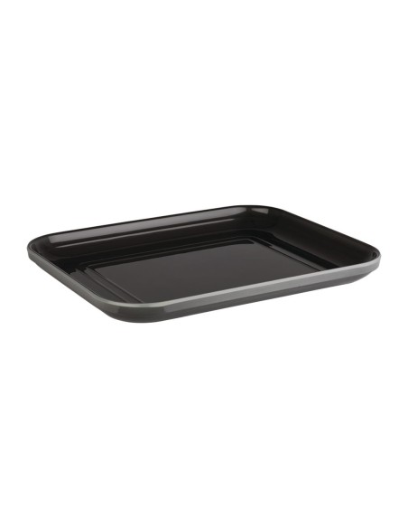 Plateau gris GN 1/2 Emma APS 325x265 mm - Mélamine