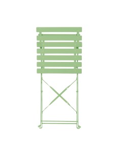 Chaises de terrasse pliantes Bolero vert clair - lot de 2 2