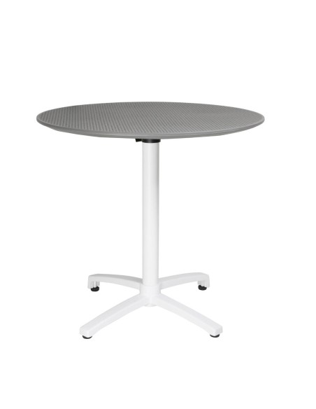 Table pliante Bolero 800mm gris foncé - Polypropylène