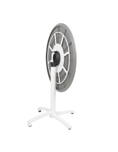 Table pliante Bolero 800mm gris foncé - Polypropylène