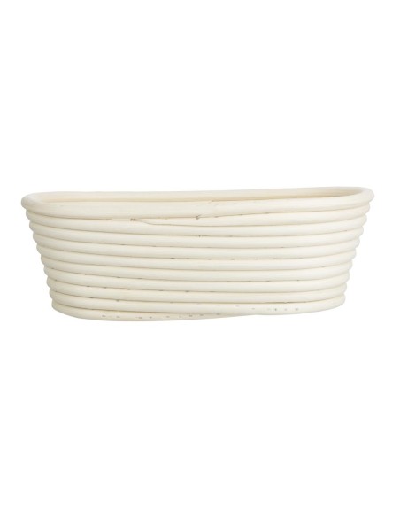 Panier de fermentation ovale en rotin Vogue 250x150x80 mm