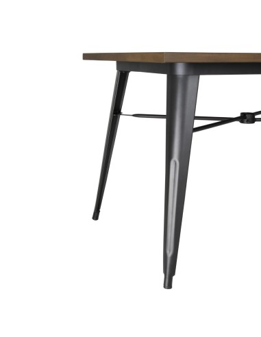 Table d'extérieur Bolero 120x76 cm noir