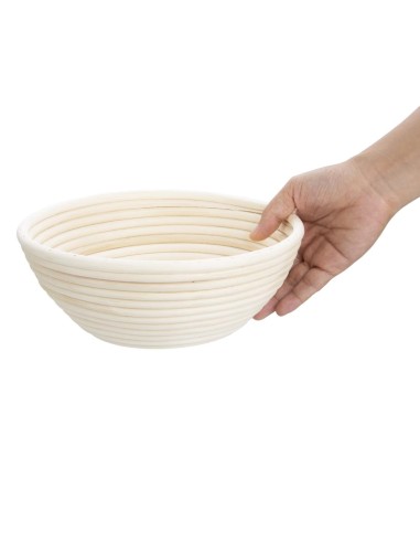 Panier de fermentation rond en rotin Vogue 220x80 mm