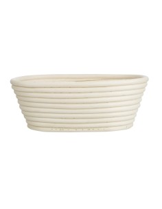 Panier de fermentation ovale en rotin Vogue 210x150x80 mm 2