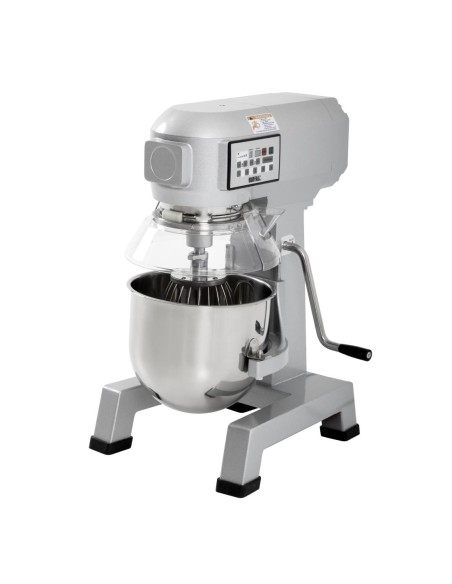 Batteur planétaire numérique Buffalo 10 L - 750 W