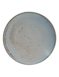 Assiettes plates Olympia Ember Blue 180 mm - lot de 6