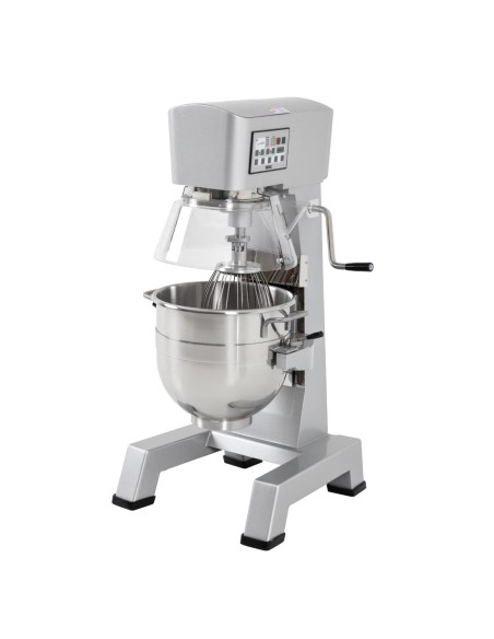 Batteur planétaire numérique Buffalo 30 L - robuste et silencieux