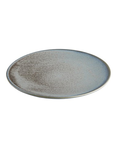 Assiettes Olympia Ember Blue 230 mm - Lot de 6