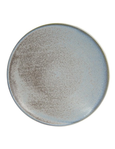 Assiettes Olympia Ember Blue 230 mm - Lot de 6