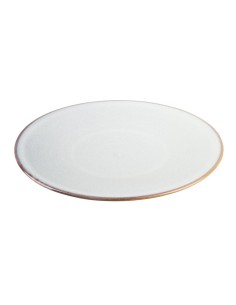 Assiettes Olympia Drift gris uni 280 mm - lot de 4