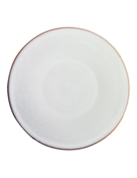 Assiettes Olympia Drift gris uni 280 mm - lot de 4