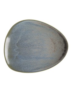 Assiettes Triangulaires Olympia Ember Blue 250mm - Lot de 6 2