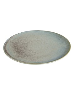 Assiettes plates Olympia Ember Blue 275mm - lot de 4