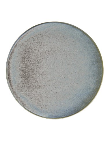 Assiettes plates Olympia Ember Blue 275mm - lot de 4
