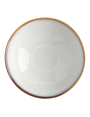Bols évasés Olympia Drift gris uni 205mm - lot de 4