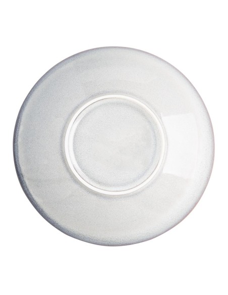 Assiettes creuses Olympia Drift gris 260mm - lot de 4