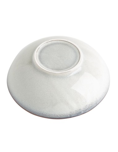Bols évasés Olympia Drift gris uni 205mm - lot de 4