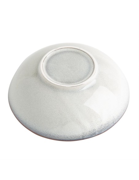 Bols évasés Olympia Drift gris uni 205mm - lot de 4