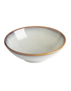 Bols évasés Olympia Drift gris uni 155 mm - lot de 6