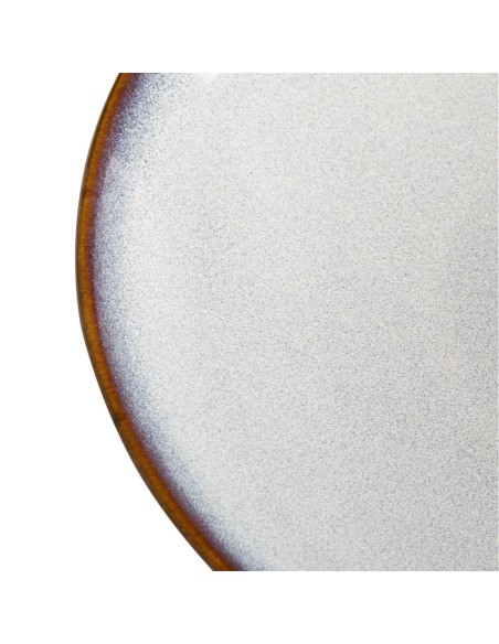 Assiettes creuses Olympia Drift gris 260mm - lot de 4