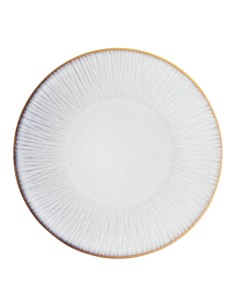 Assiettes plates Olympia Drift gris 280 mm - lot de 4