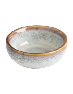 Pots à sauce Olympia Drift Gris uni 78 mm - lot de 8