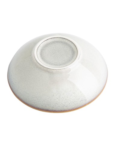 Bols évasés Olympia Drift gris uni 155 mm - lot de 6