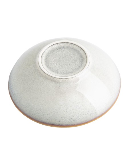 Bols évasés Olympia Drift gris uni 155 mm - lot de 6