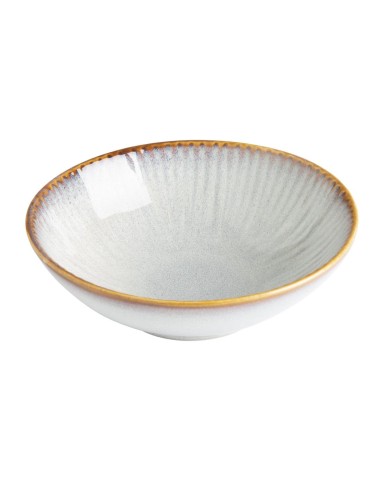 Bols évasés Olympia Drift gris 155mm - lot de 6
