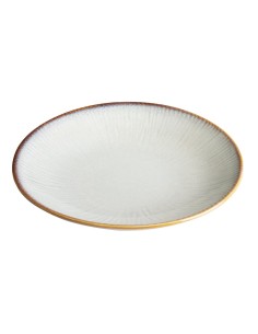 Assiettes creuses Olympia Drift gris 260mm - lot de 4 2