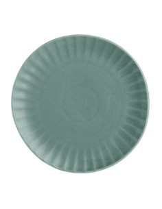 Assiettes plates Olympia Corallite vertes 280 mm - lot de 6