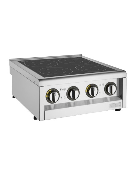 Plaque induction Buffalo Série 600 - 4 zones 2x3kW