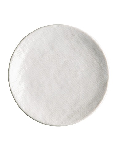 Assiettes plates Olympia Denim White 180 mm - lot de 6