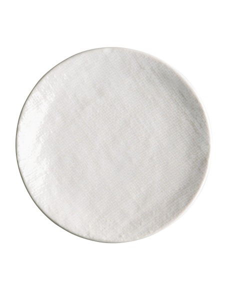 Assiettes plates Olympia Denim White 180 mm - lot de 6