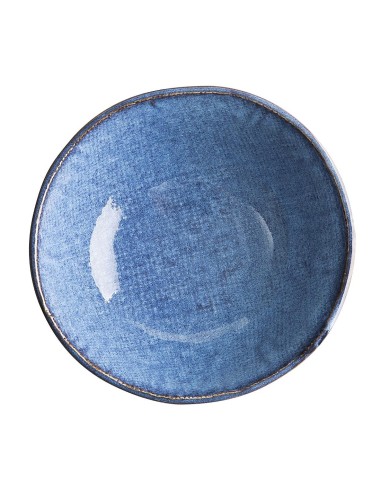 Bols plats Olympia Denim Blue 160mm - lot de 6