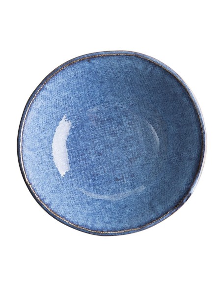 Bols plats Olympia Denim Blue 160mm - lot de 6