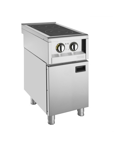 Plaque induction double zone Buffalo 3kW - 600mm