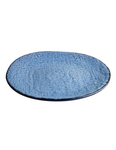 Assiettes Olympia Denim Blue 285 mm - lot de 4