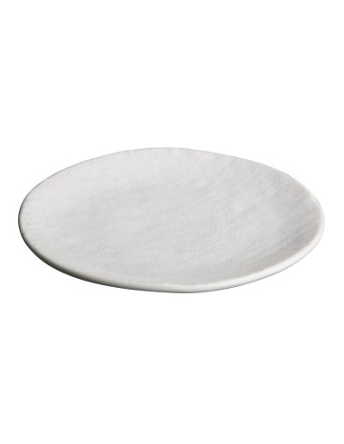 Assiettes plates Olympia Denim White 180 mm - lot de 6