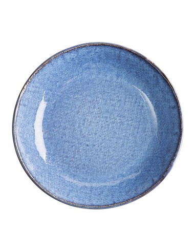 Bols plats Olympia Denim Blue 220mm - lot de 6