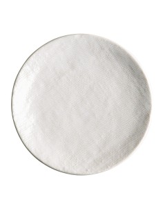Assiettes plates Olympia Denim White 230 mm - lot de 6