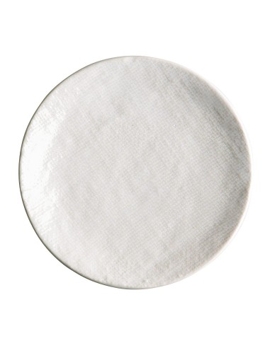 Assiettes plates Olympia Denim White 230 mm - lot de 6