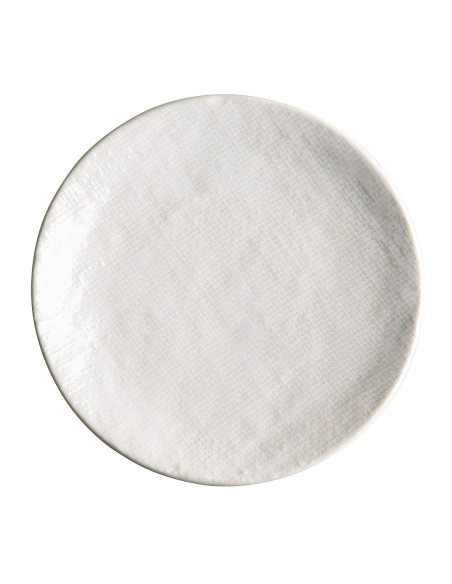 Assiettes plates Olympia Denim White 230 mm - lot de 6